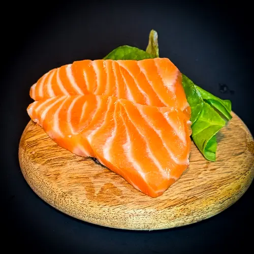 Foto do Sashimi Salmão