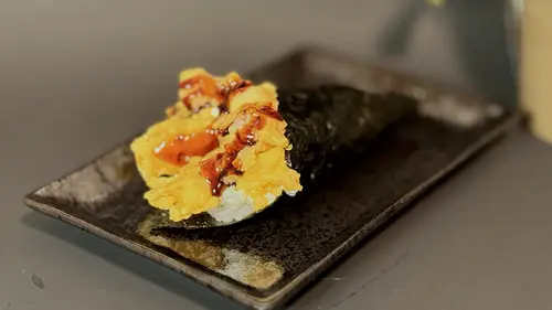 Foto do Temaki Ebi Tempurá